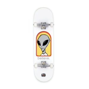 Deskorolka Kompletna ALIEN WORKSHOP BELIEVE WHITE 8.0