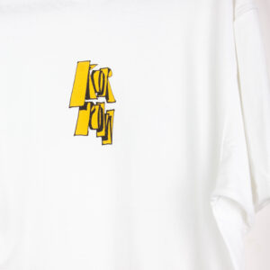 Koszulka Kor Pow biała Logo