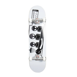 Deska kompletna Alien Workshop - Abduction (white/teal) 7.75