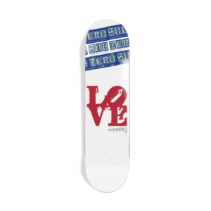 Deck Subzero - Love Park II Ex7 (white) 8.25