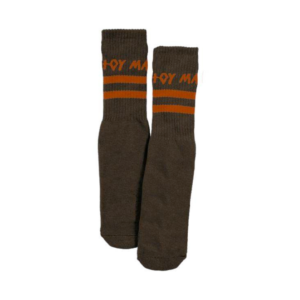 Skarpety Toy Machine - Tape Stripes (brown)