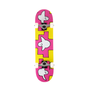 Deska kompletna Krooked - Trio pink/yellow 7.3